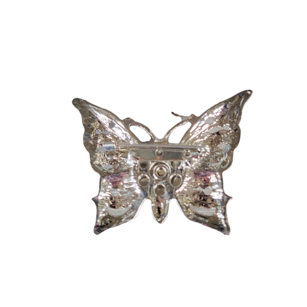 Butterfly Snap Brooch - Picture 2 of 2
